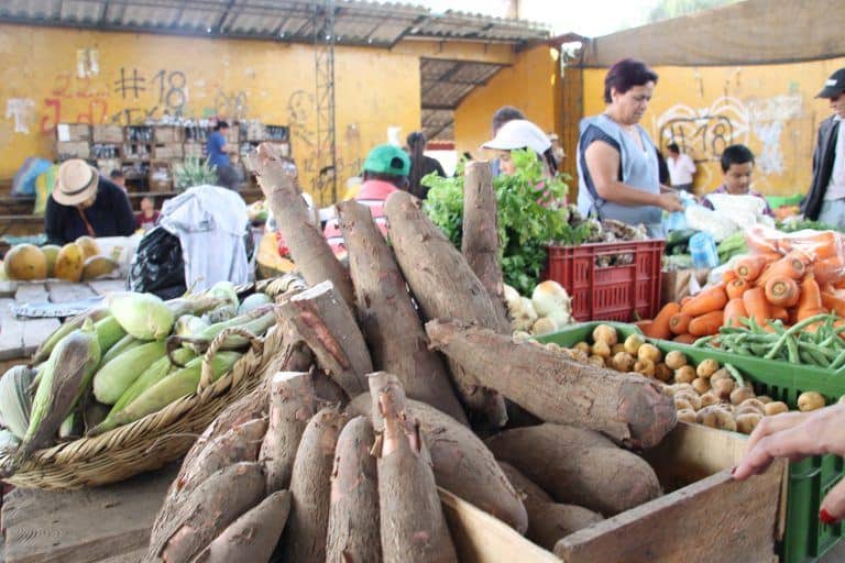 Raquira – vegetable in the market 1, Dec.2016 (Ráquila)
