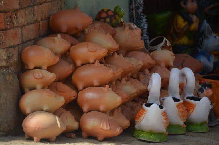 Raquira – piggy banks, Dec.2016 (Raquira)