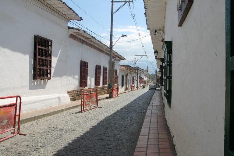 Santa Fe de Antioquia – quiet street, Dec.2016 (Santa Fé de Antioquia)