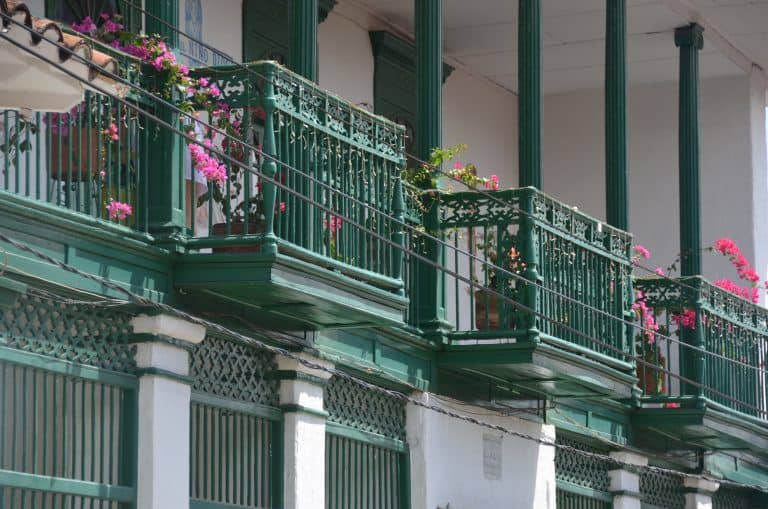 Santa Fe de Antioquia – balconies, Dec.2016 (Santa Fé de Antioquia)