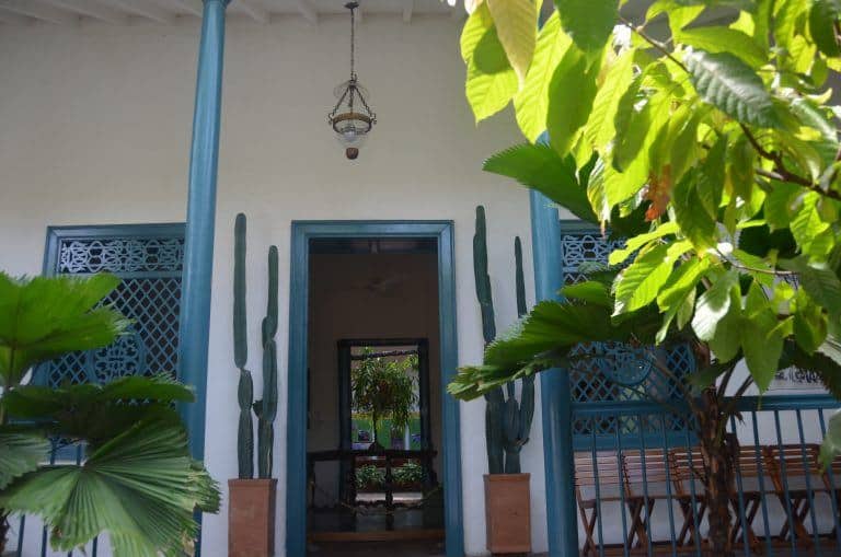 Santa Fe de Antioquia – museum entrance, Dec.2016 (Santa Fé de Antioquia)