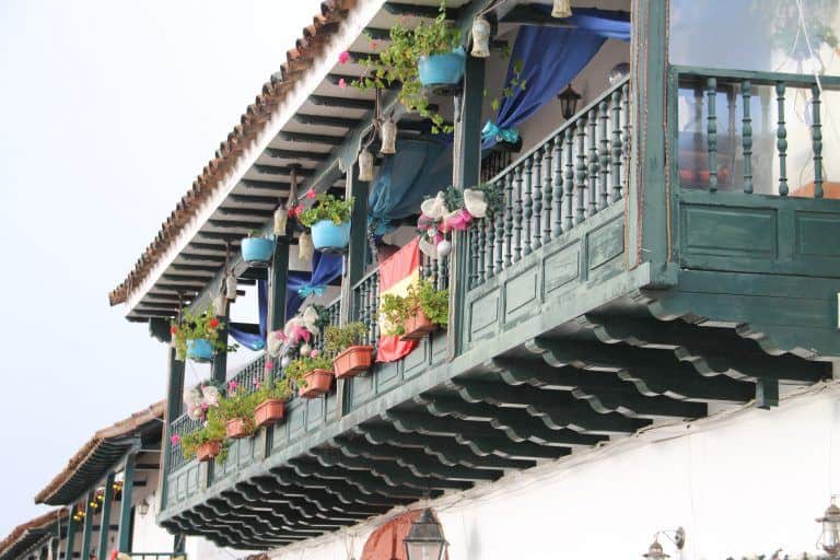 Villa de Leyva – balcony, Dec.2016 (Villa de Leyva)