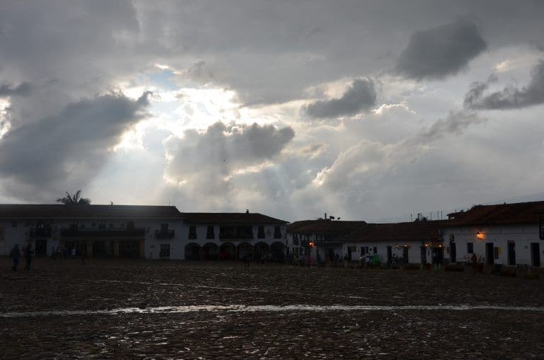 Villa de Leyva – sunbeam, Dec.2016 (Villa de Leyva)