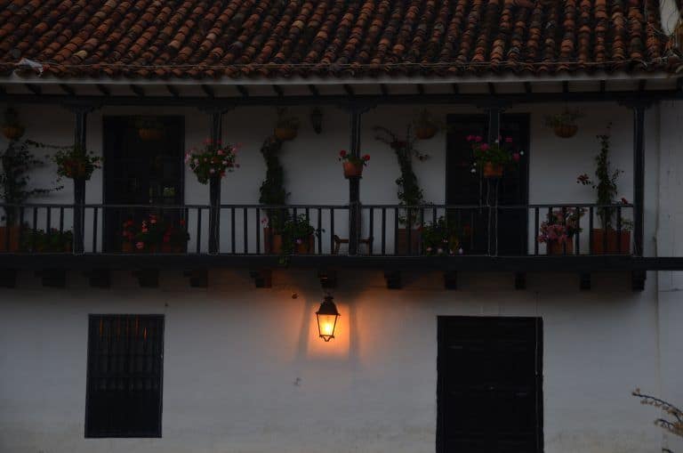 Villa de Leyva – lamp, Dec.2016 (Villa de Leyva)
