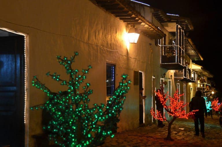 Villa de Leyva – Christmas decoration, Dec.2016 (Villa de Leyva)