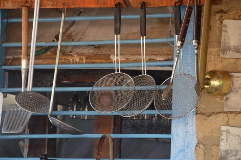 Villa de Leyva, restaurant – utensils, Dec.2016 (Villa de Leyva)