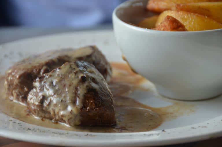 Villa de Leyva, restaurant – meat, Dec.2016 (Villa de Leyva)