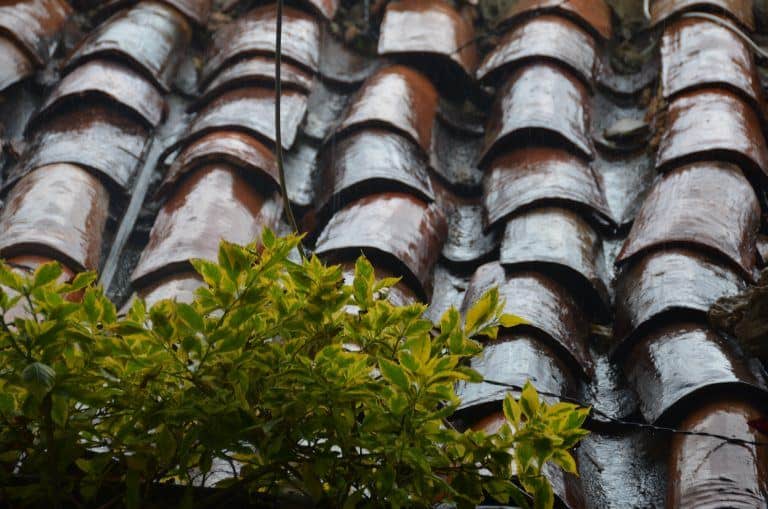 Villa de Leyva, restaurant – wet roof, Dec.2016 (Villa de Leyva)