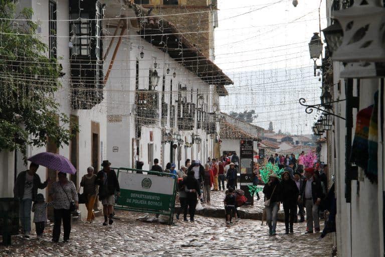 Villa de Leyva – people on the street, Dec.2016 (Villa de Leyva)