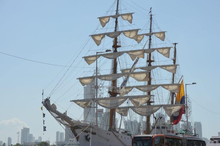 Cartagena – sailing boat, Jan.2017 (Cartagena)