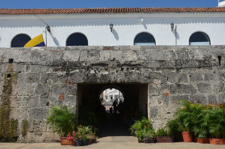 Cartagena – gate, Jan.2017 (Cartagena)