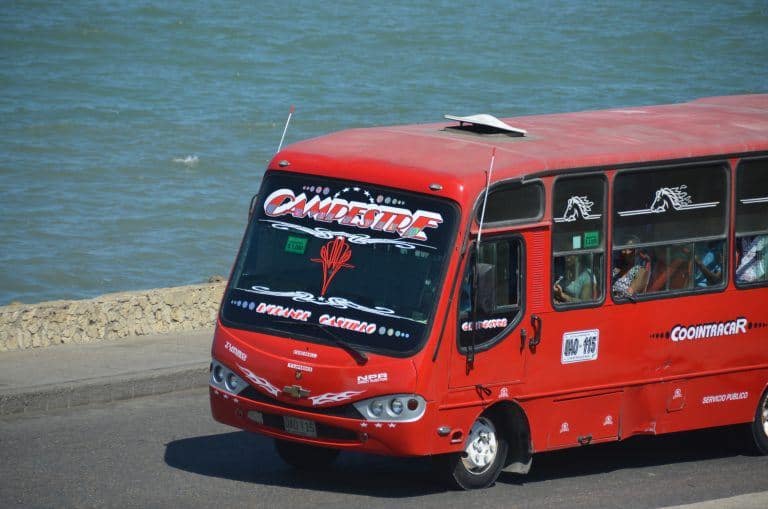 Cartagena – bus, Jan.2017 (Cartagena)