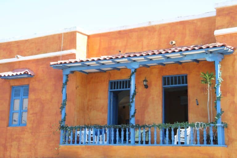 Cartagena – orange and blue, Jan.2017 (Cartagena)