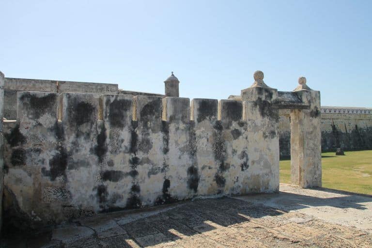 Cartagena – city wall, Jan.2017 (Cartagena)