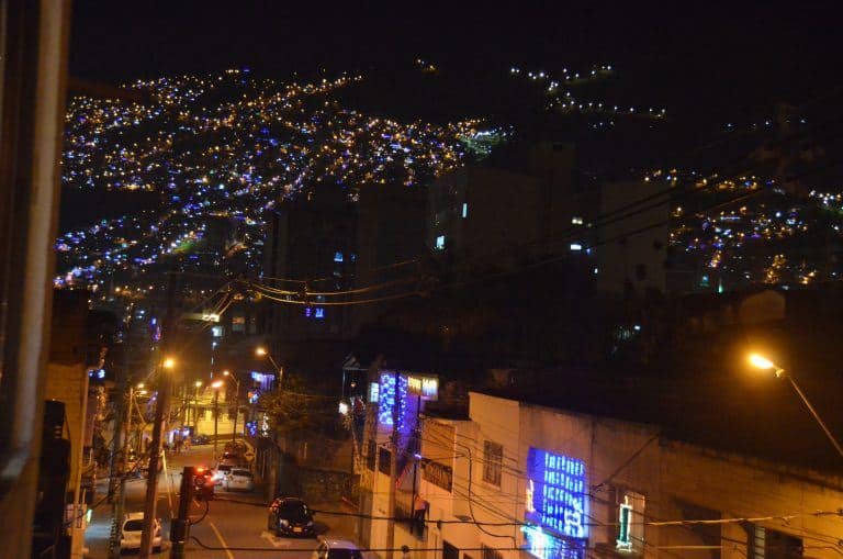 Fiesta de año nuevo en Medellín