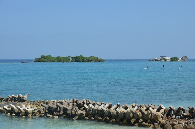 Isla Grande – colour of the sea, Jan.2017 (Isla Grande)