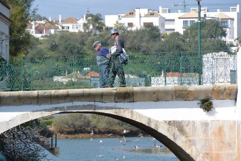 Tavira – on the bridge, Feb.2017 (Tavira)