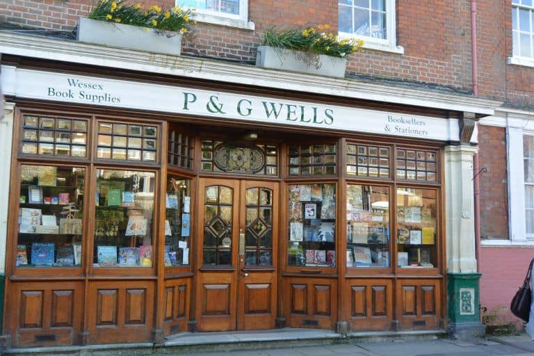 Winchester – bookshop, Mar.2017 (Winchester)