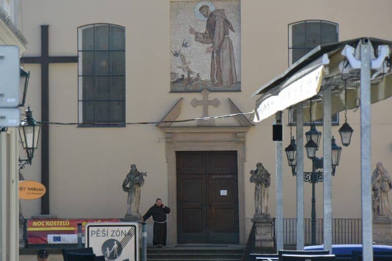 Capuchin Monastery and Old Town Hall in Brno