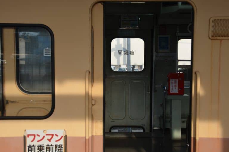 Hitachi Kaihin Park – inside the train, Apr.2017