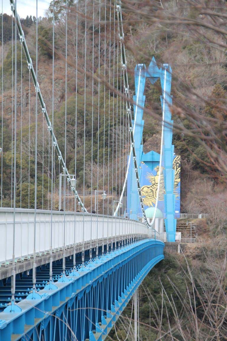 Ibaraki, Ryujin Bridge – long bridge, Dec.2017 (Ibaraki)