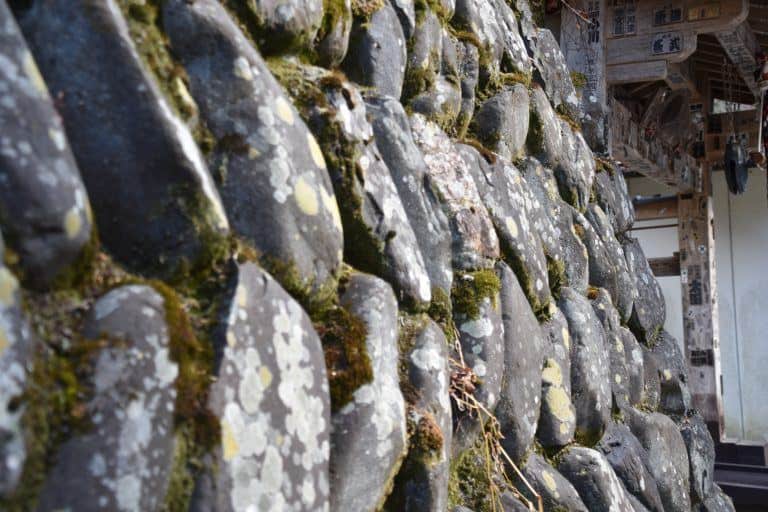 Fukuroda, the waterfall – stone wall, Dec.2017 (Ibaraki)