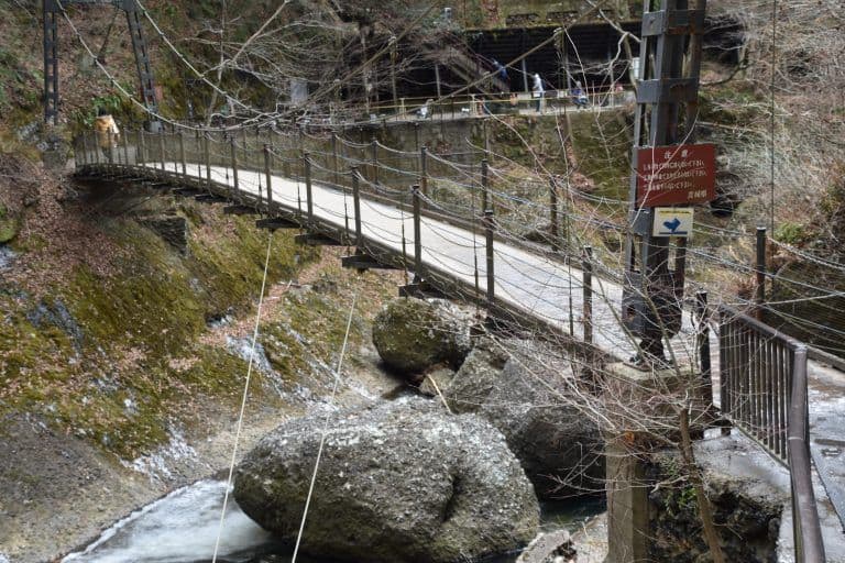 Fukuroda, the waterfall – suspension bridge , Dec.2017 (Ibaraki)