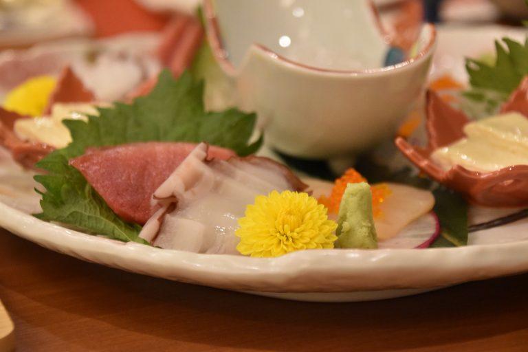 Fukuroda, Omode Romankan – sashimi, Dec.2017 (Ibaraki)