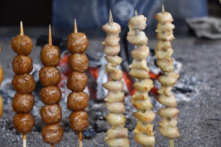 Fukuroda, the waterfall – on skewers, Dec.2017 (Ibaraki)