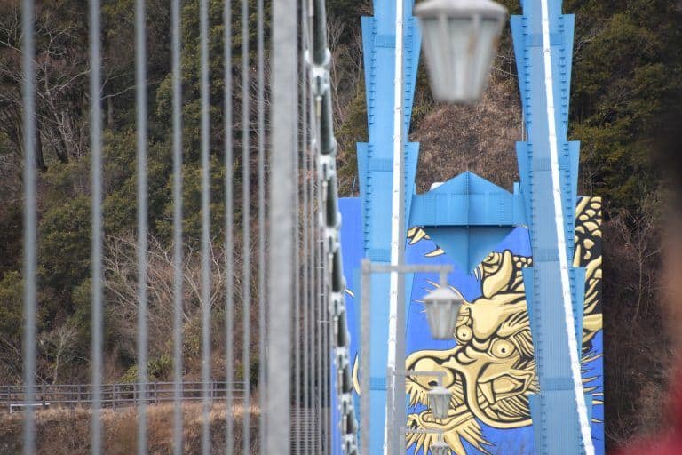 Ibaraki, Ryujin Bridge – dragon, Dec.2017 (Ibaraki)