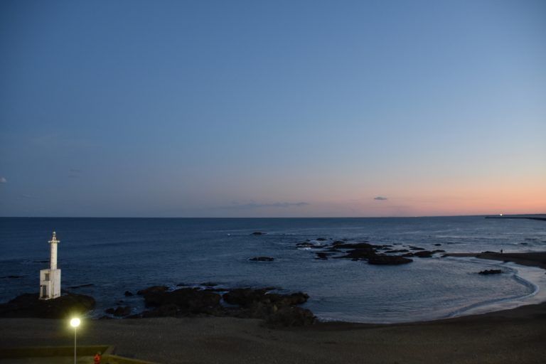 Ibaraki, Oarai-hotel – view from the room, Dec.2017 (Ibaraki)