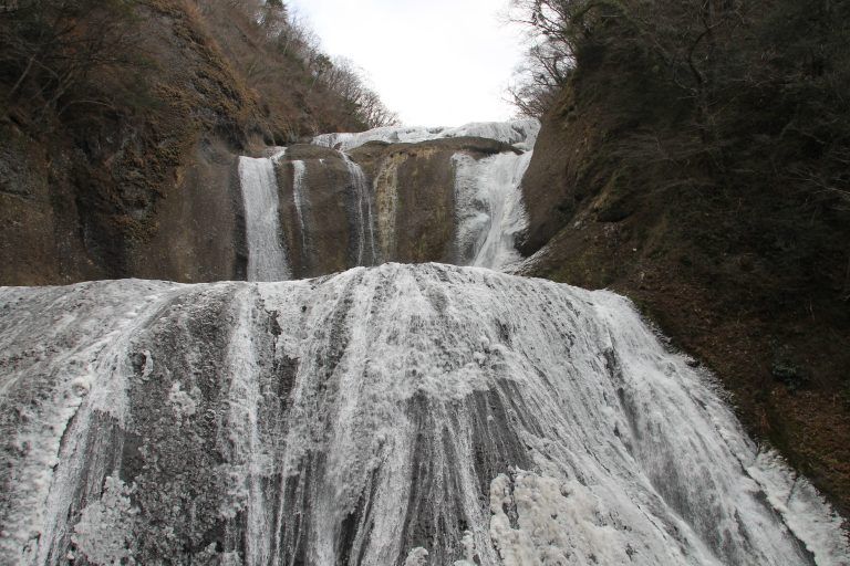Fukuroda, the waterfall – frozen, Dec.2017 (Ibaraki)