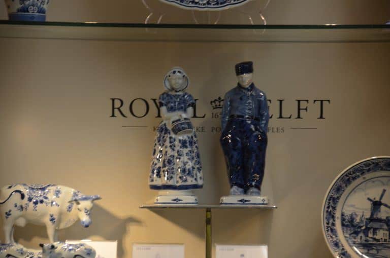 Delft, Royal Delft – display, June 2017 (Delft)