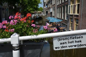 Delft – yellow bicycle, June 2017