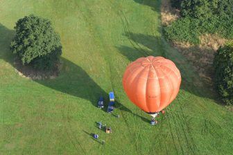 Bristol balloon flight – basket and balloon, Aug.2017