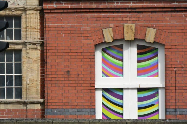 Bristol – colourful window, Aug.2017 (Bristol)