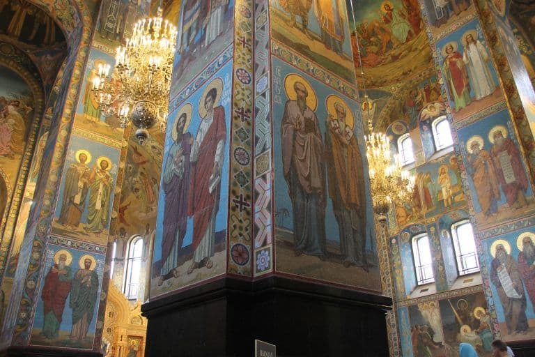 Saint Petersburg, Church of the Savior on Blood – inside 1, Aug.2017 (Saint Petersburg)