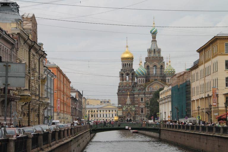 Saint Petersburg – canal and Church of the Saviour on Blood, Aug.2017 (Saint Petersburg)