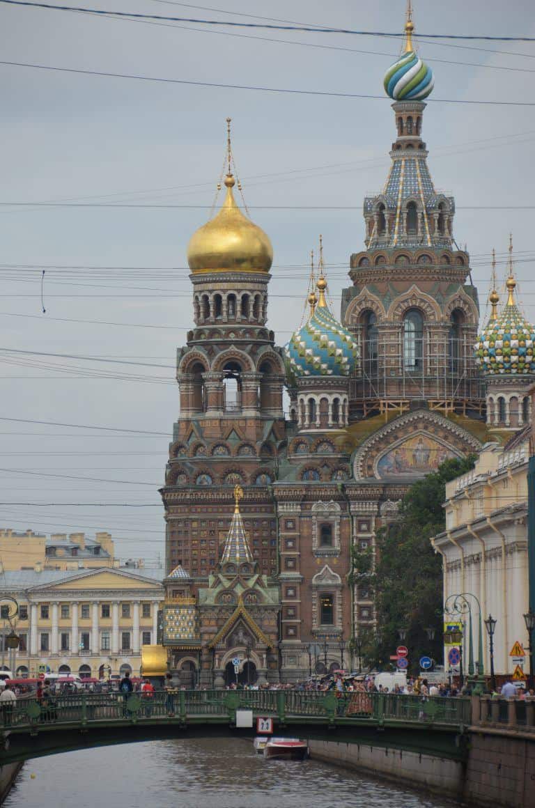 Saint Petersburg – Church of the Savior on Blood from Nevsky Prospect, Aug.2017 (Saint Petersburg)
