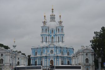 sightseeing in Saint Petersburg started