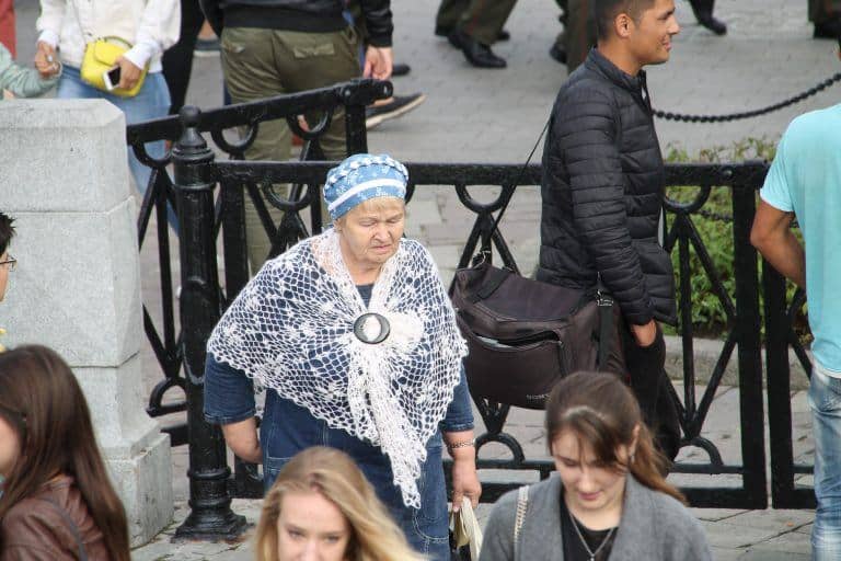 Moscow – a woman, Aug.2017 (Moscow)