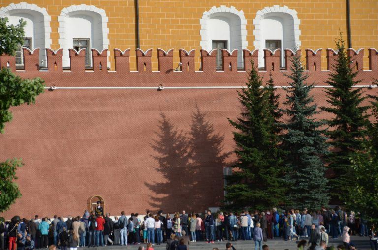 Moscow – wall of Kremlin, Aug.2017 (Moscow)