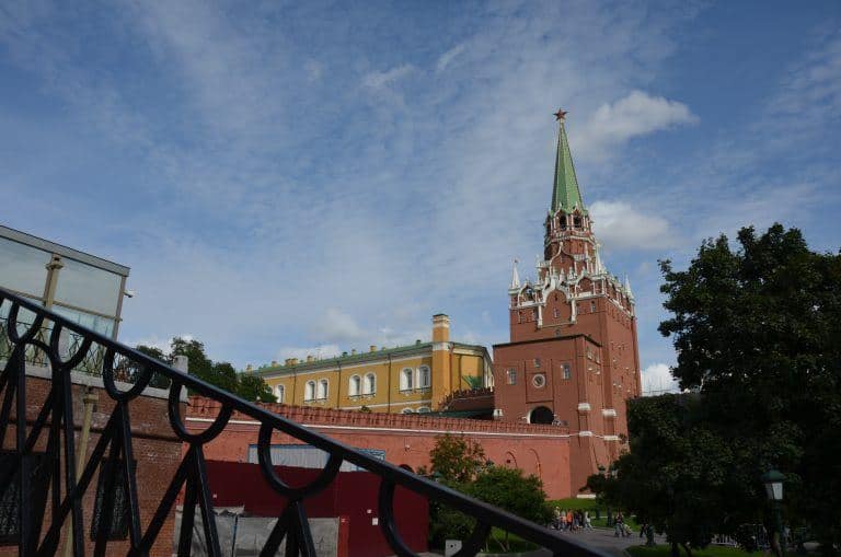Moscow Kremlin – red tower, Aug.2017 (Moscow)