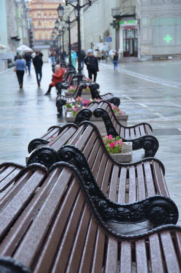 Moscow – benches, Aug.2017 (Moscow)