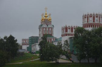 Moscow – view of Novodevichy Convent 1, Aug.2017