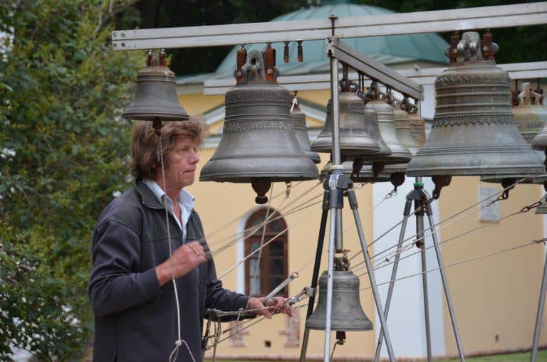 Yaroslavl, Transfiguration Monastery – performance of bell ringing, Aug.2017 (Yaroslavl)