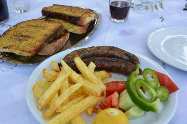 Zakynthos  – sausage, Sept.2017 (Zakynthos)