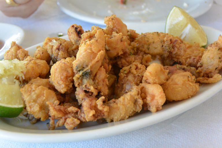 Zakynthos – fried seafood, Sept.2017 (Zakynthos)