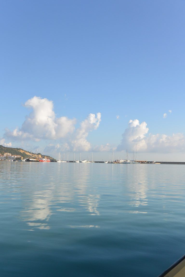 Zakynthos – reflection of the clouds, Sept.2017 (Zakynthos)