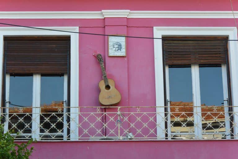 Zakynthos – pink house, Sept.2017 (Zakynthos)
